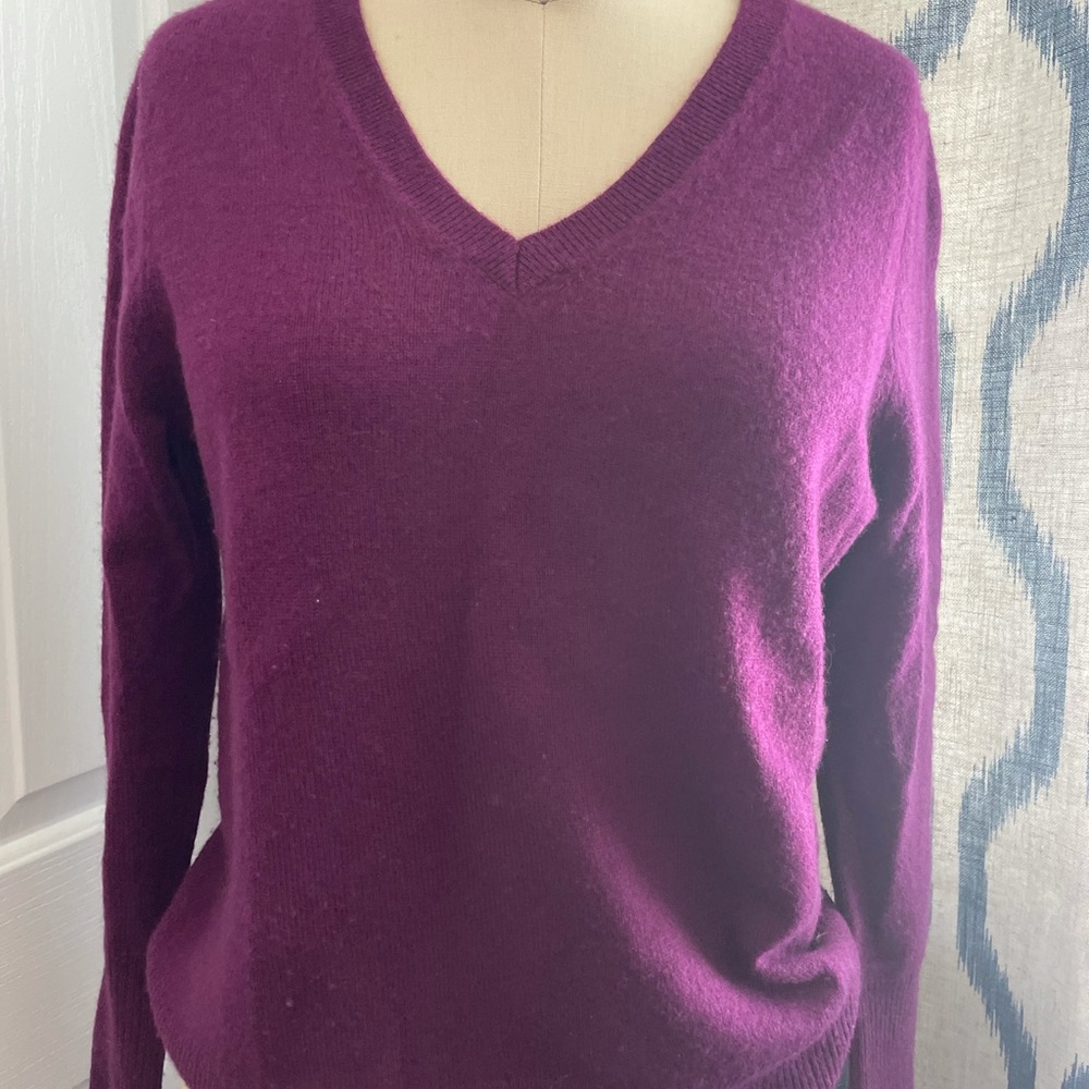 💯 cashmere sweater Large